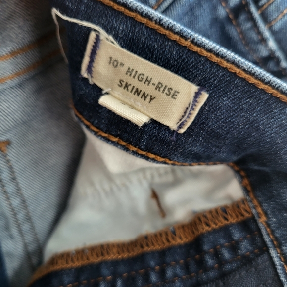 Madewell Skinny 10" High Rise Skinny Ladies Jeans Button Zipper Size 29 - Picture 6 of 10